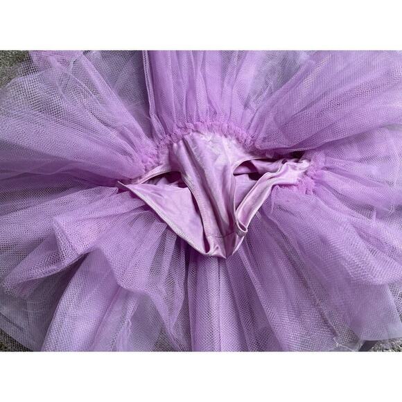 Vintage Star Styled Costume Velvet & Tulle Dance Tutu Dress Size Medium Made USA - Picture 3 of 9